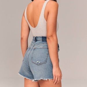 Abercrombie denim shorts
